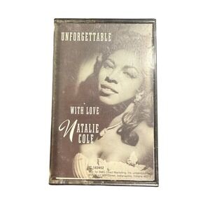 Natalie Cole Unforgettable With Love Cassette Tape 1991 Elektra 61049-4 Jazz Pop